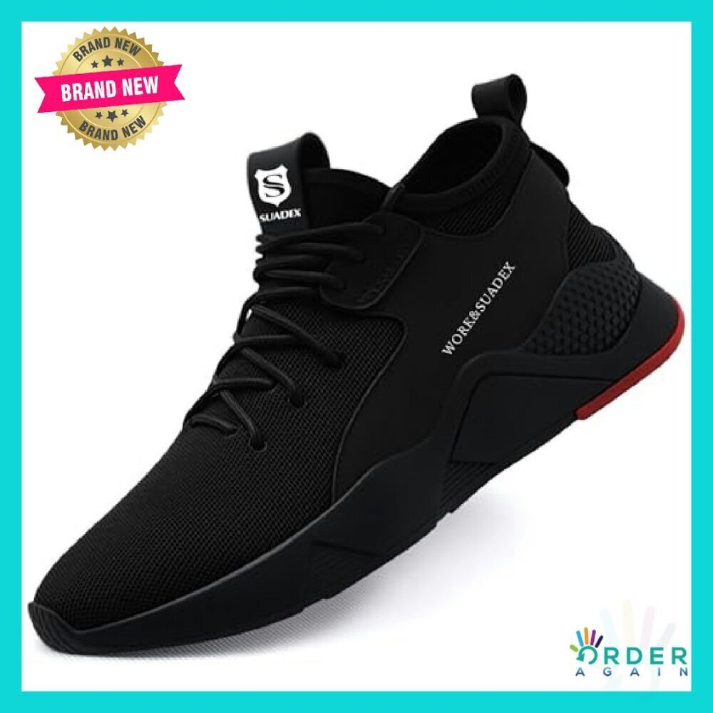 Lightweight Steel Toe Work Sneakers Indestructible Safety Breathable